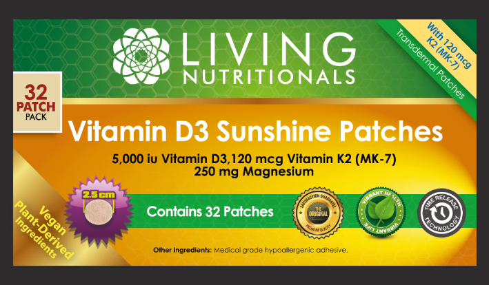 Vitamin D3 Patch with K2 (MK-7)