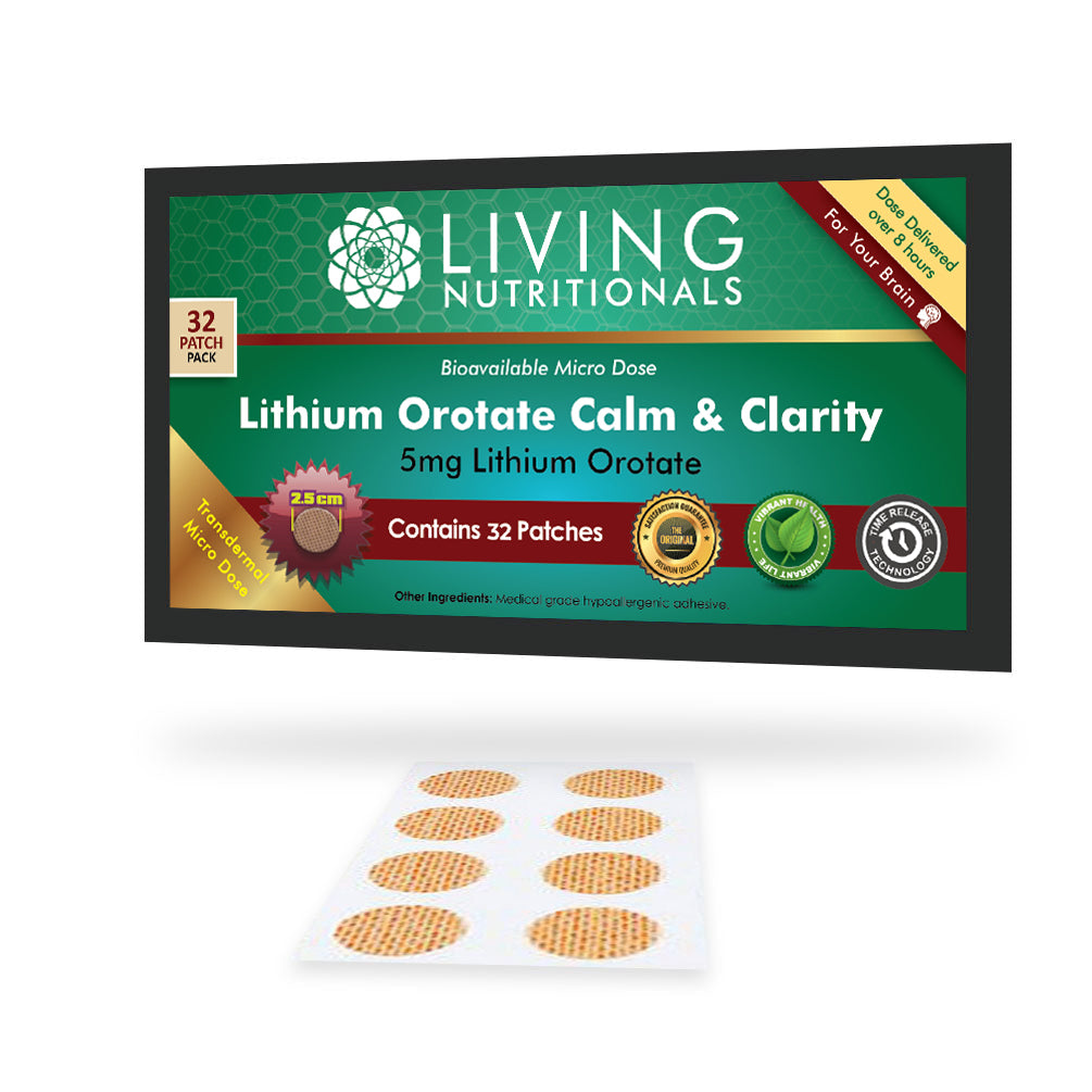 COMING SOON! - Lithium Orotate Calm & Clarity Patch