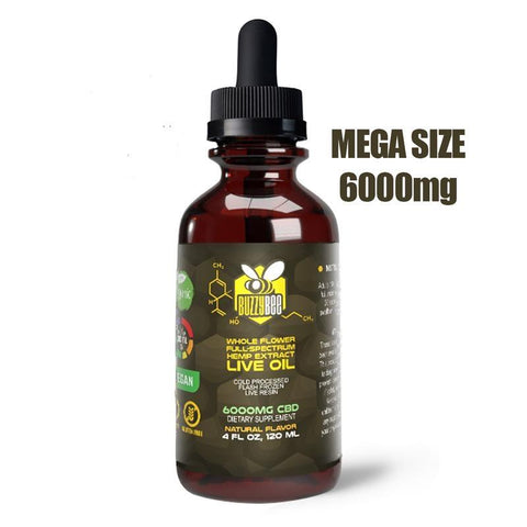 BuzzyBee Live Oil 6000mg